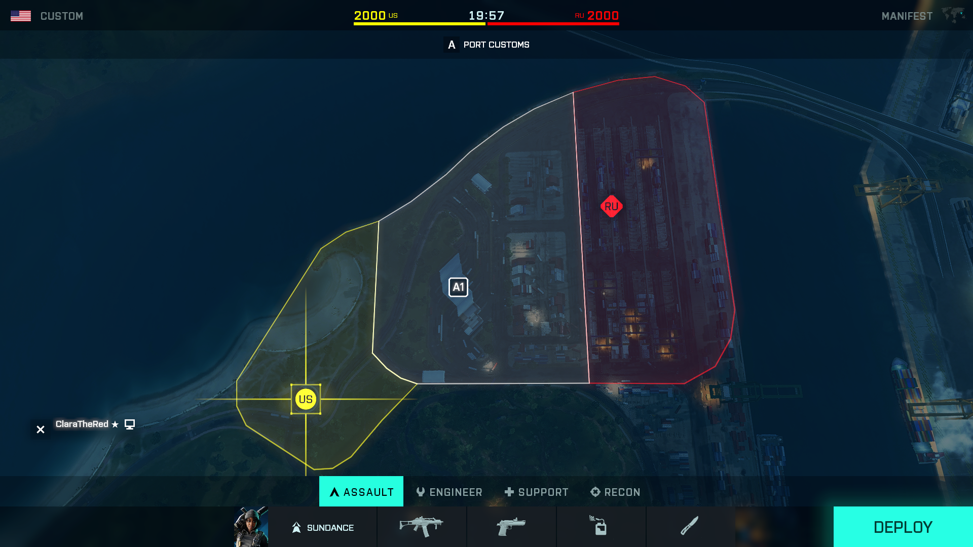 Map Layout of Manifest - custom - Ground Superiority - small